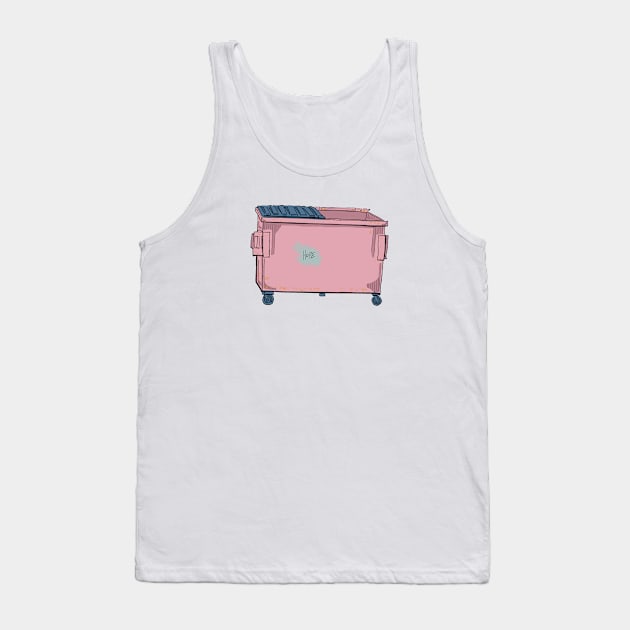 Hope Trash Tank Top by Katherine Montalto